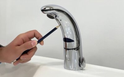 Setting your automatic/touchless faucet sensor radius